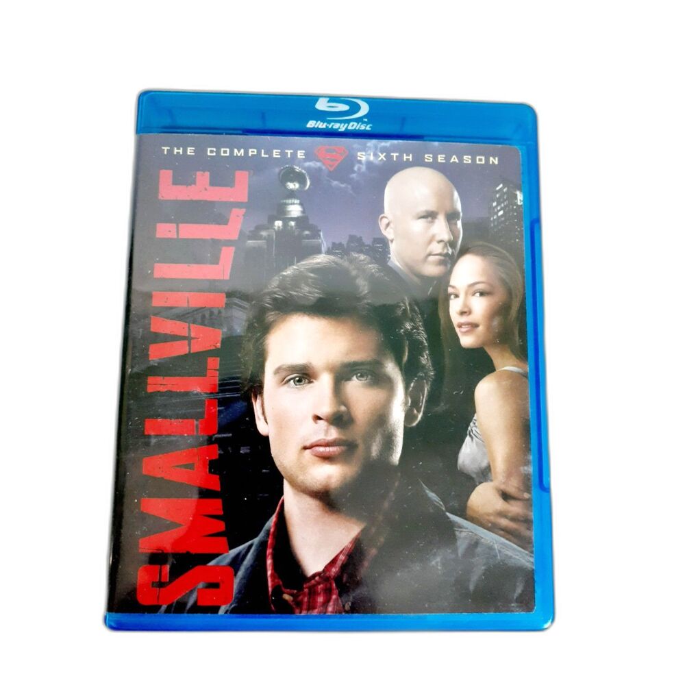SMALLVILLE The Complete Sixth Season on Blue-Ray Disc 4Disc Set 20017 EUC